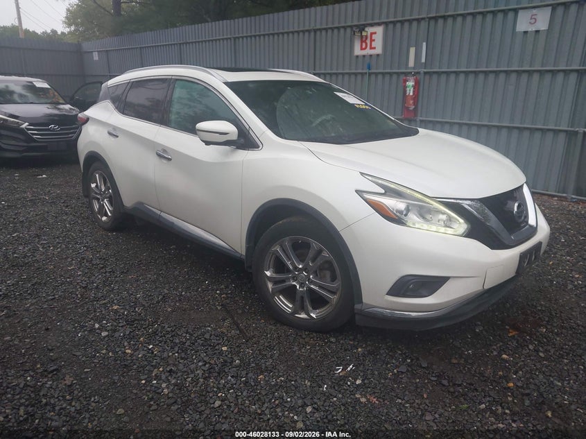 2017 NISSAN MURANO PLATINUM | 5N1AZ2MHXHN189059 | UPCARS