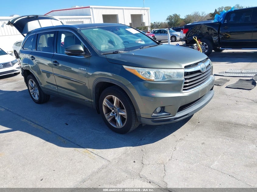 2016 TOYOTA HIGHLANDER HYBRID LIMITED PLATINUM V6 | 5TDDCRFH0GS017642 | UPCARS