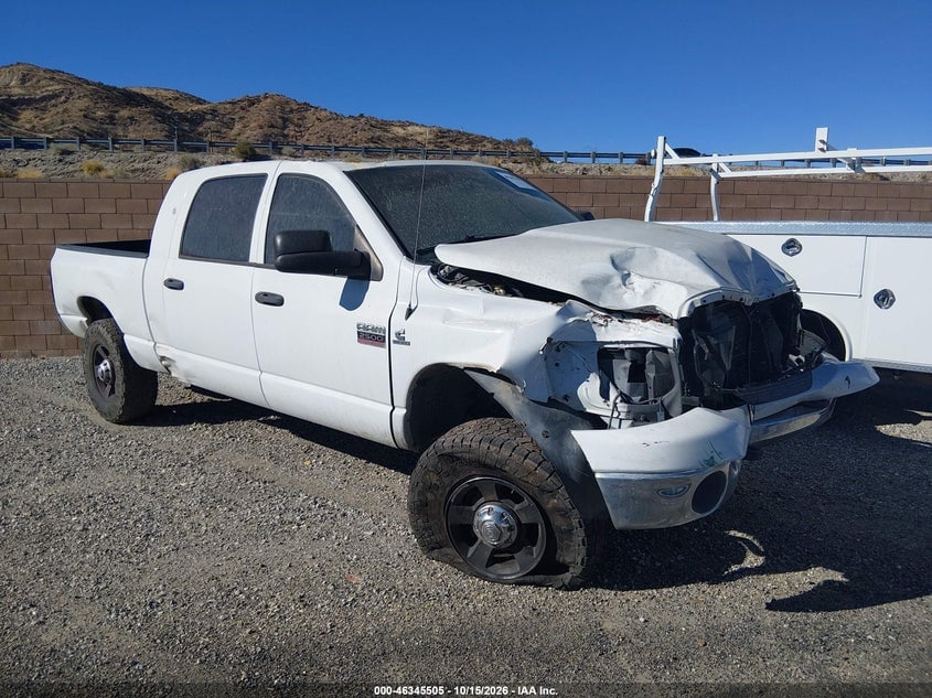 2007 DODGE RAM 2500 SLT | 3D7KS29C77G706342 | UPCARS