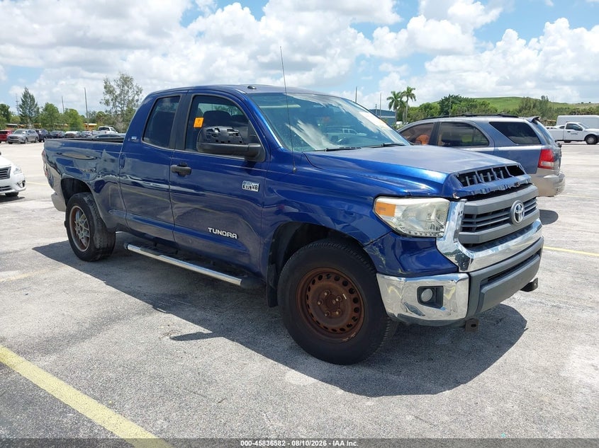 2014 TOYOTA TUNDRA SR5 5.7L V8 | 5TFRY5F1XEX159023 | UPCARS