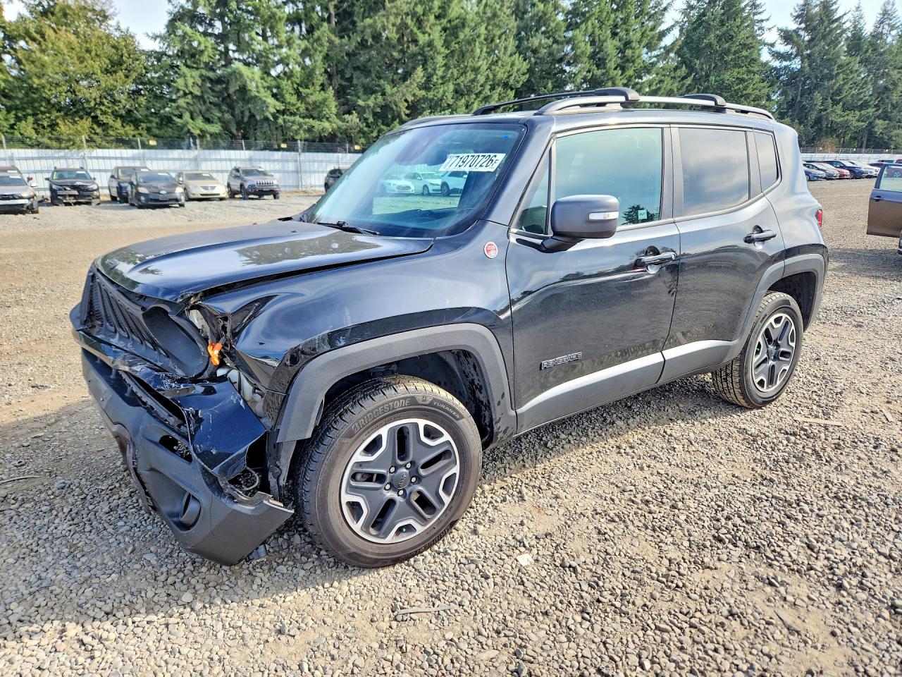 2017 JEEP RENEGADE TRAILHAWK | ZACCJBCB0HPE62552 | UPCARS