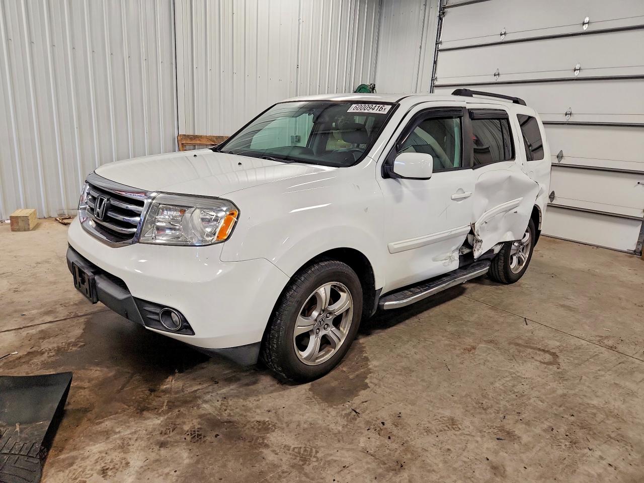 2013 HONDA PILOT EXL | 5FNYF4H51DB073958 | UPCARS