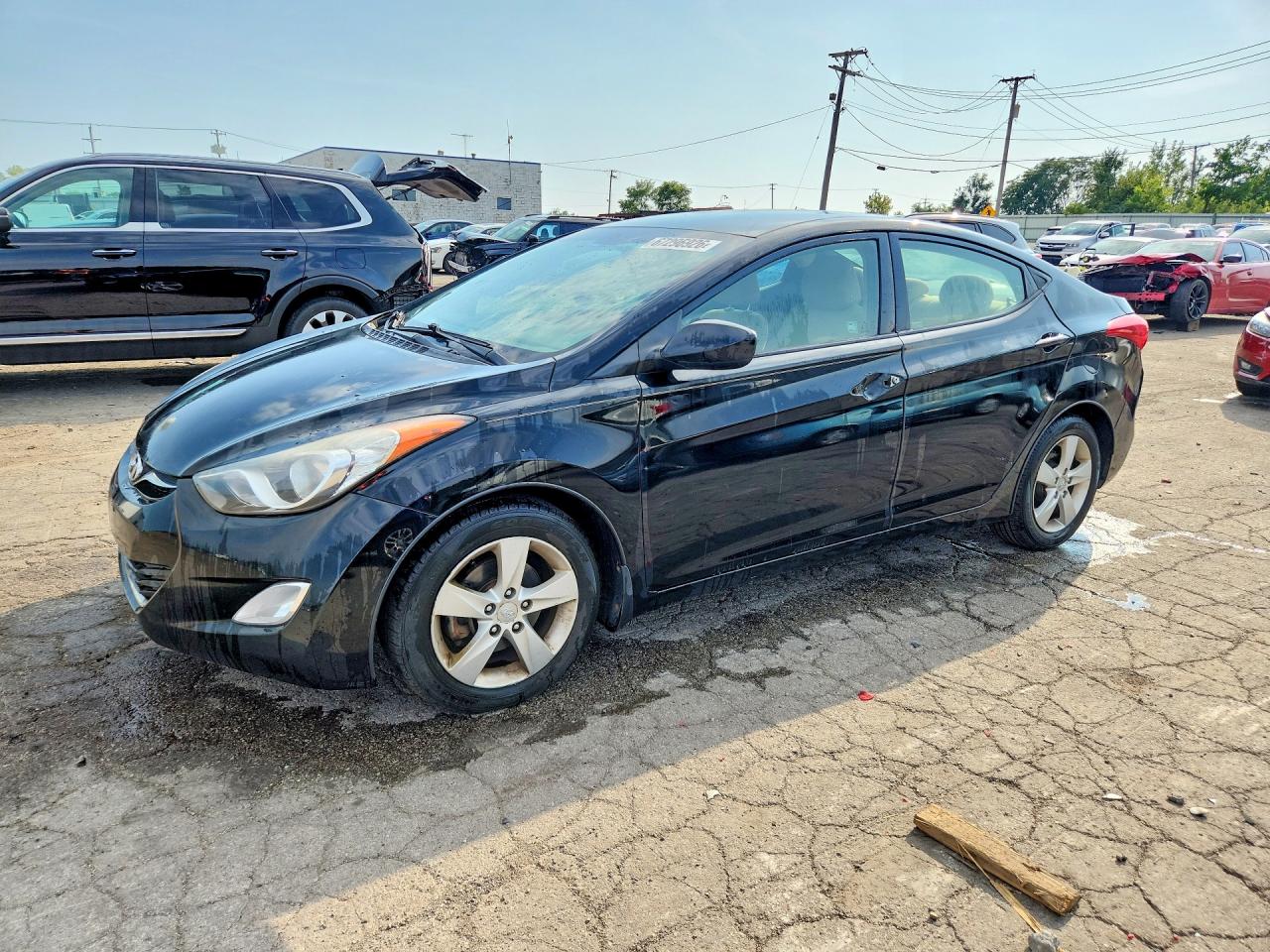 2013 HYUNDAI ELANTRA GLS | 5NPDH4AE0DH423665 | UPCARS