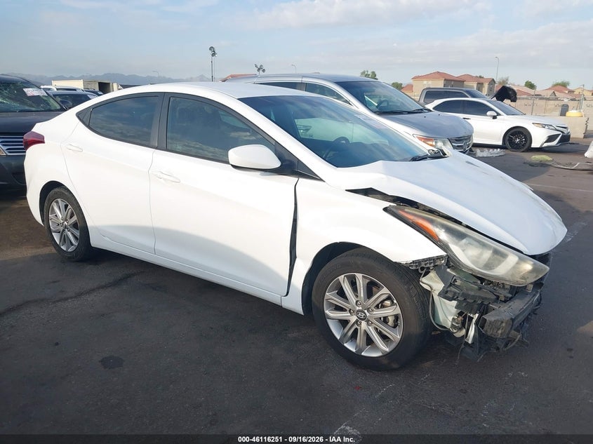 2016 HYUNDAI ELANTRA SE | 5NPDH4AE9GH690050 | UPCARS
