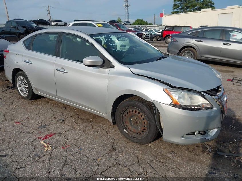 2013 NISSAN SENTRA S | 3N1AB7AP1DL783506 | UPCARS