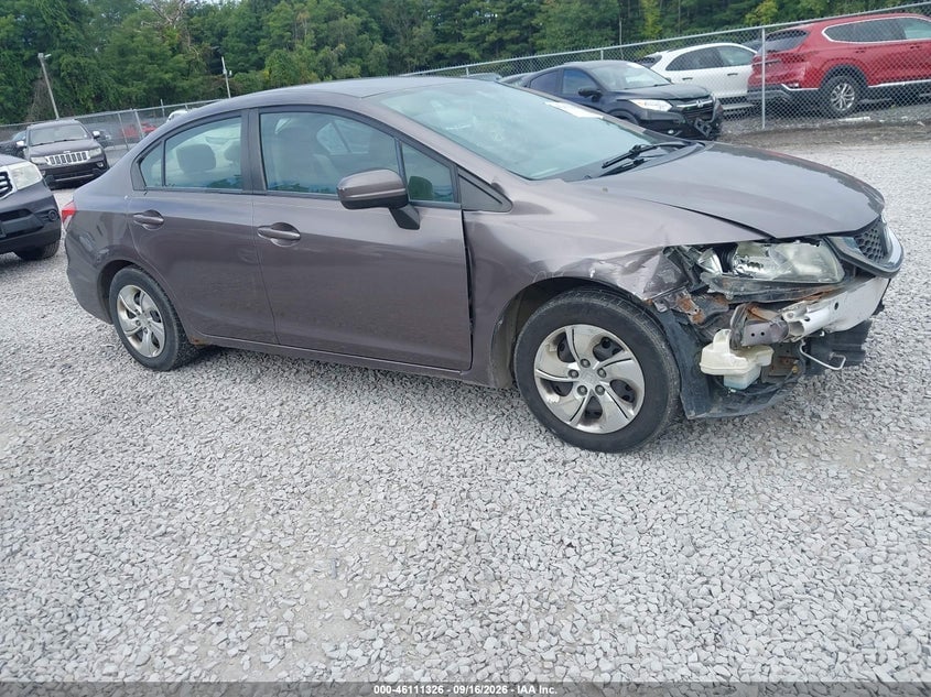 2015 HONDA CIVIC LX | 19XFB2F57FE279787 | UPCARS