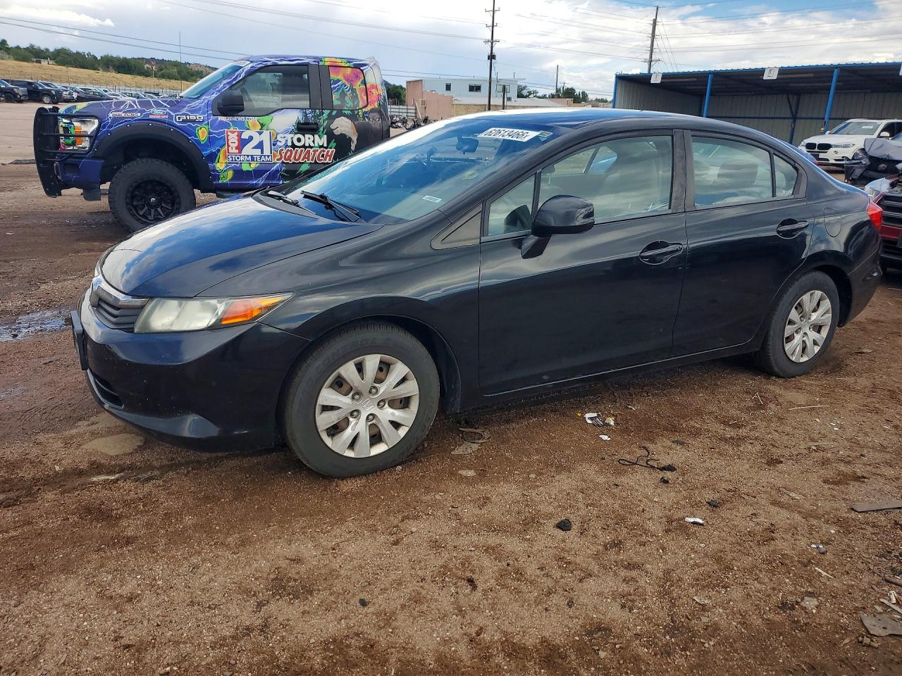 2012 HONDA CIVIC LX | 2HGFB2F58CH558425 | UPCARS