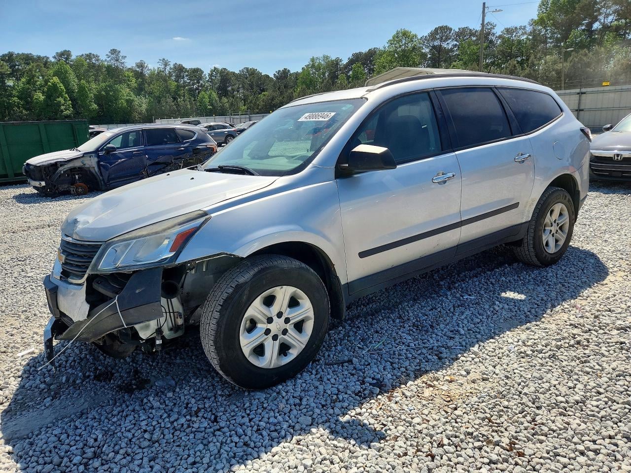 2017 CHEVROLET TRAVERSE LS | 1GNKRFKD8HJ307060 | UPCARS