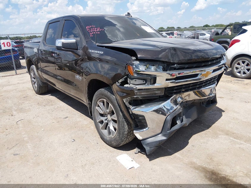 2020 CHEVROLET SILVERADO 1500 2WD  SHORT BED LT | 1GCPWCED0LZ115529 | UPCARS