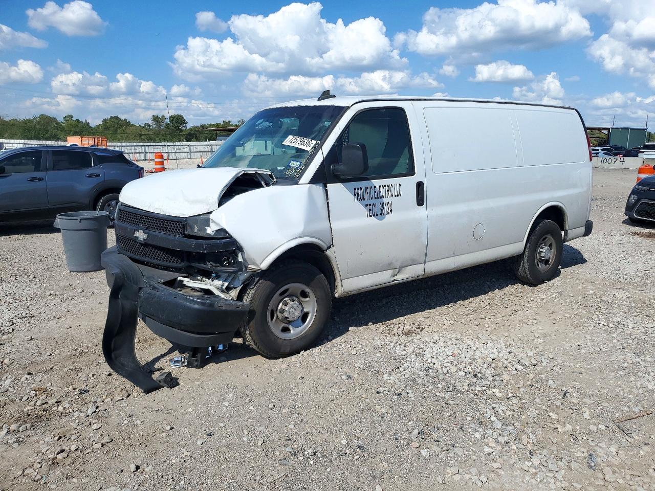 2018 CHEVROLET EXPRESS DELIVERY VAN | 1GCWGAFG1J1343024 | UPCARS