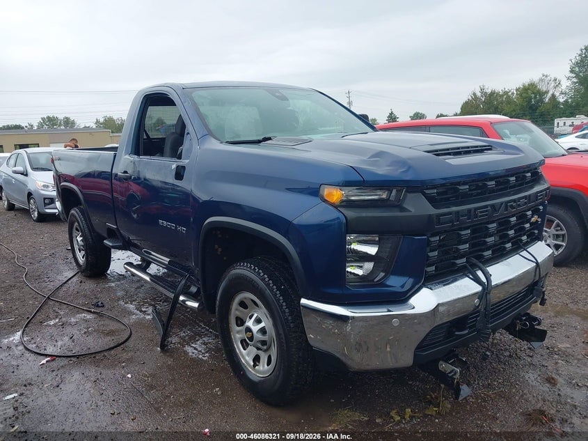 2021 CHEVROLET SILVERADO 2500HD 4WD  LONG BED WT | 1GC3YLE74MF184357 | UPCARS