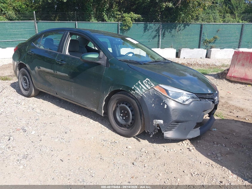 2014 TOYOTA COROLLA LE | 2T1BURHE2EC112409 | UPCARS