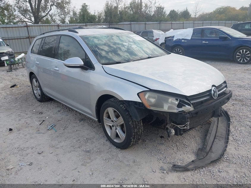 2015 VOLKSWAGEN GOLF SPORTWAGEN TDI S 4-DOOR | 3VWCA7AU7FM514547 | UPCARS