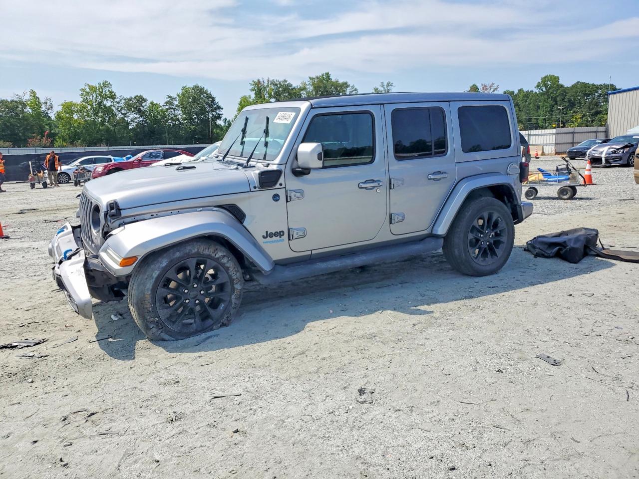 2021 JEEP WRANGLER SAHARA 4XE | 1C4JJXP67MW676579 | UPCARS