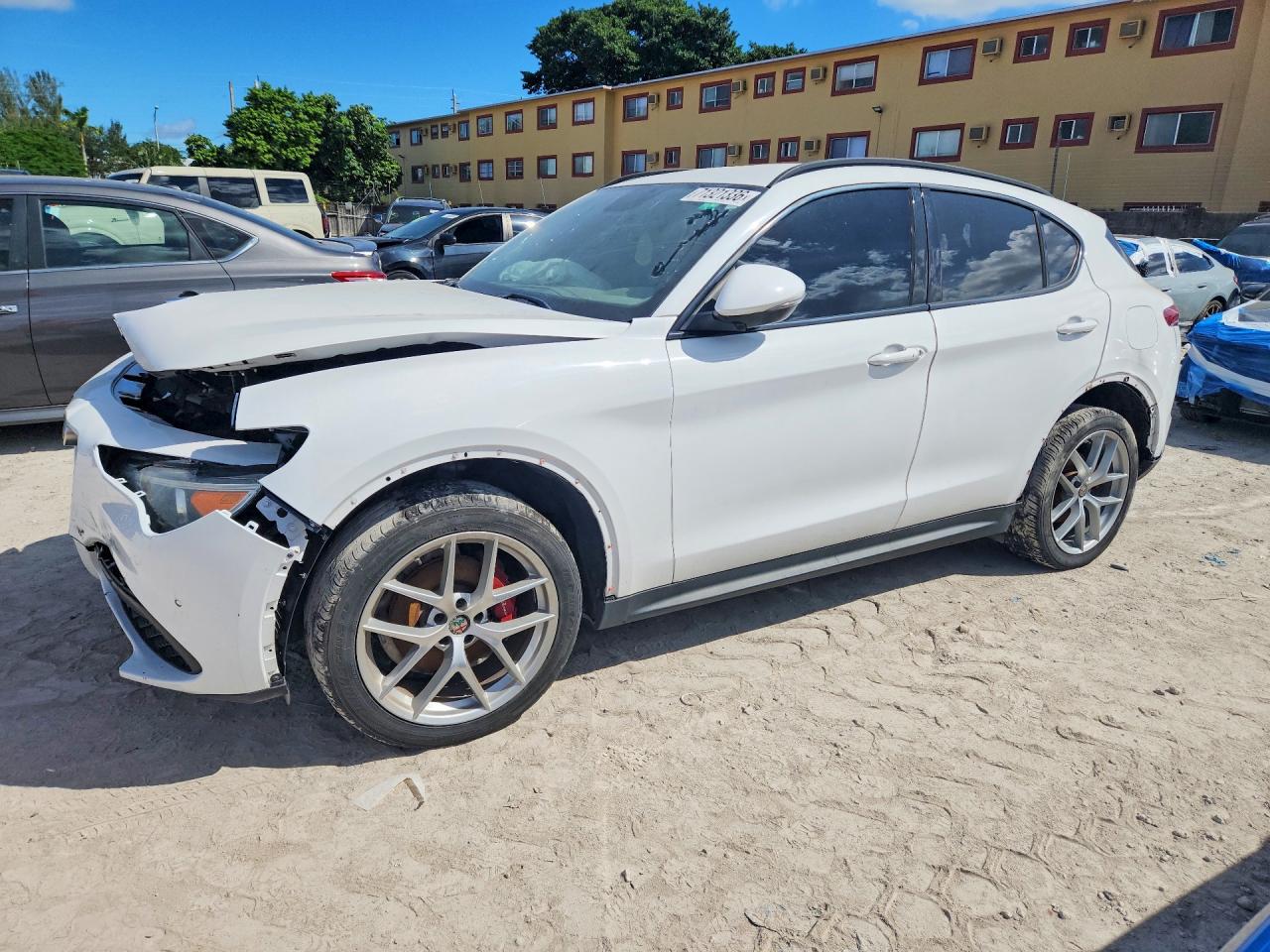 2019 ALFA ROMEO STELVIO TI | ZASPAKBN3K7C44839 | UPCARS