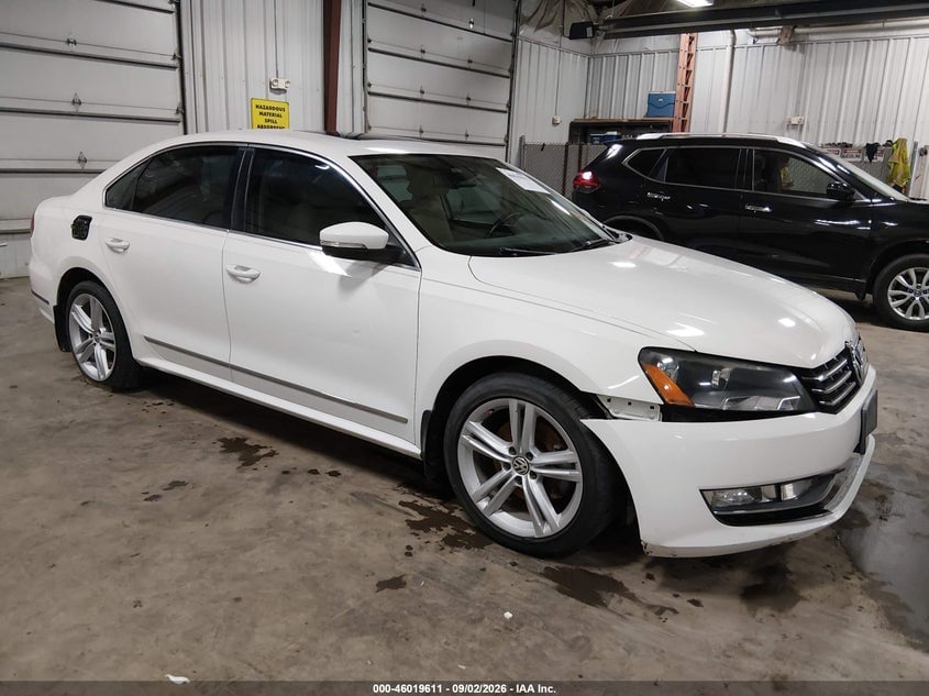 2013 VOLKSWAGEN PASSAT 2.0L TDI SE | 1VWBN7A36DC145461 | UPCARS