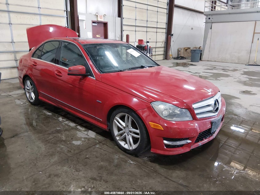 2012 MERCEDES-BENZ C 250 LUXURY/SPORT | WDDGF4HB6CA599274 | UPCARS