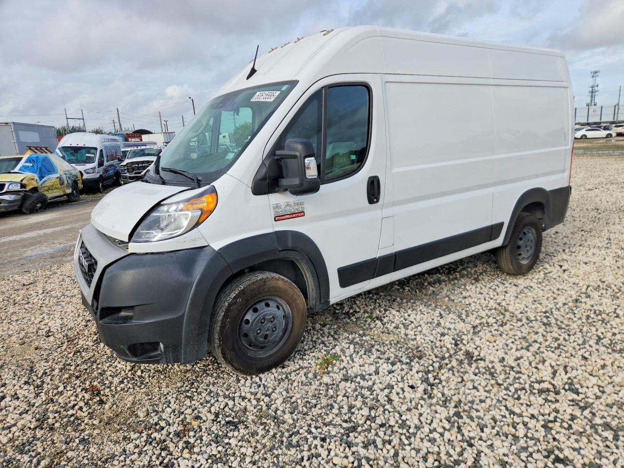 2022 RAM PROMASTER DELIVERY VAN | 3C6LRVCG2NE135687 | UPCARS