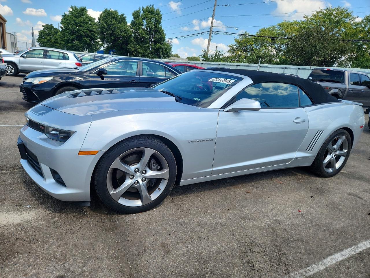 2014 CHEVROLET CAMARO SS | 2G1FJ3DJ9E9188552 | UPCARS
