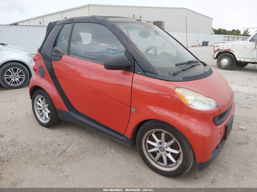 2008 SMART FORTWO PASSION | WMEEK31X58K143072 | UPCARS