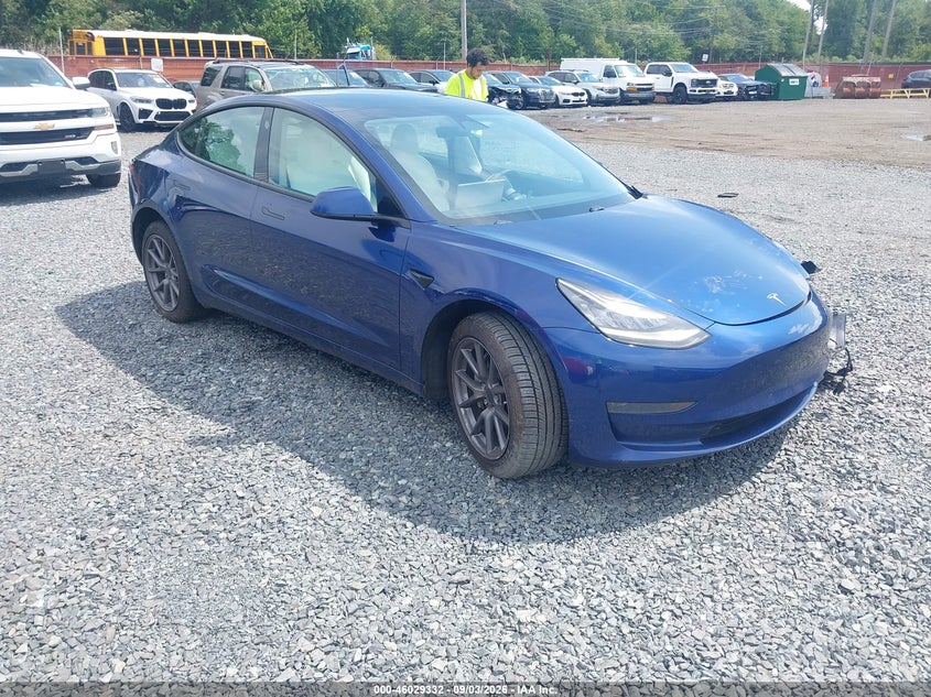 2021 TESLA MODEL 3 STANDARD RANGE PLUS REAR-WHEEL DRIVE | 5YJ3E1EA3MF848368 | UPCARS