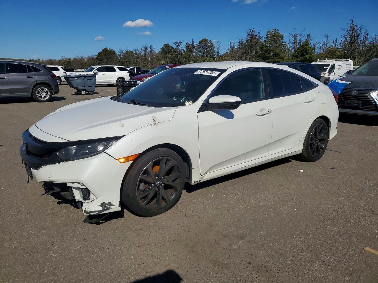 2019 HONDA CIVIC SPORT | 2HGFC2F8XKH506381 | UPCARS