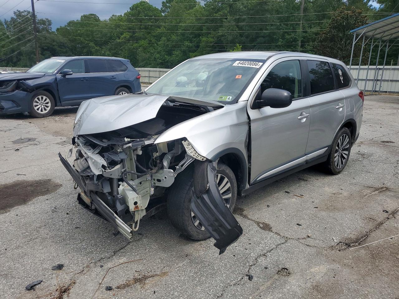 2019 MITSUBISHI OUTLANDER ES | JA4AD2A33KZ016585 | UPCARS