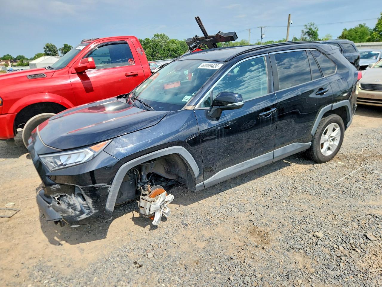 2021 TOYOTA RAV4 XLE | 2T3P1RFV0MC149451 | UPCARS