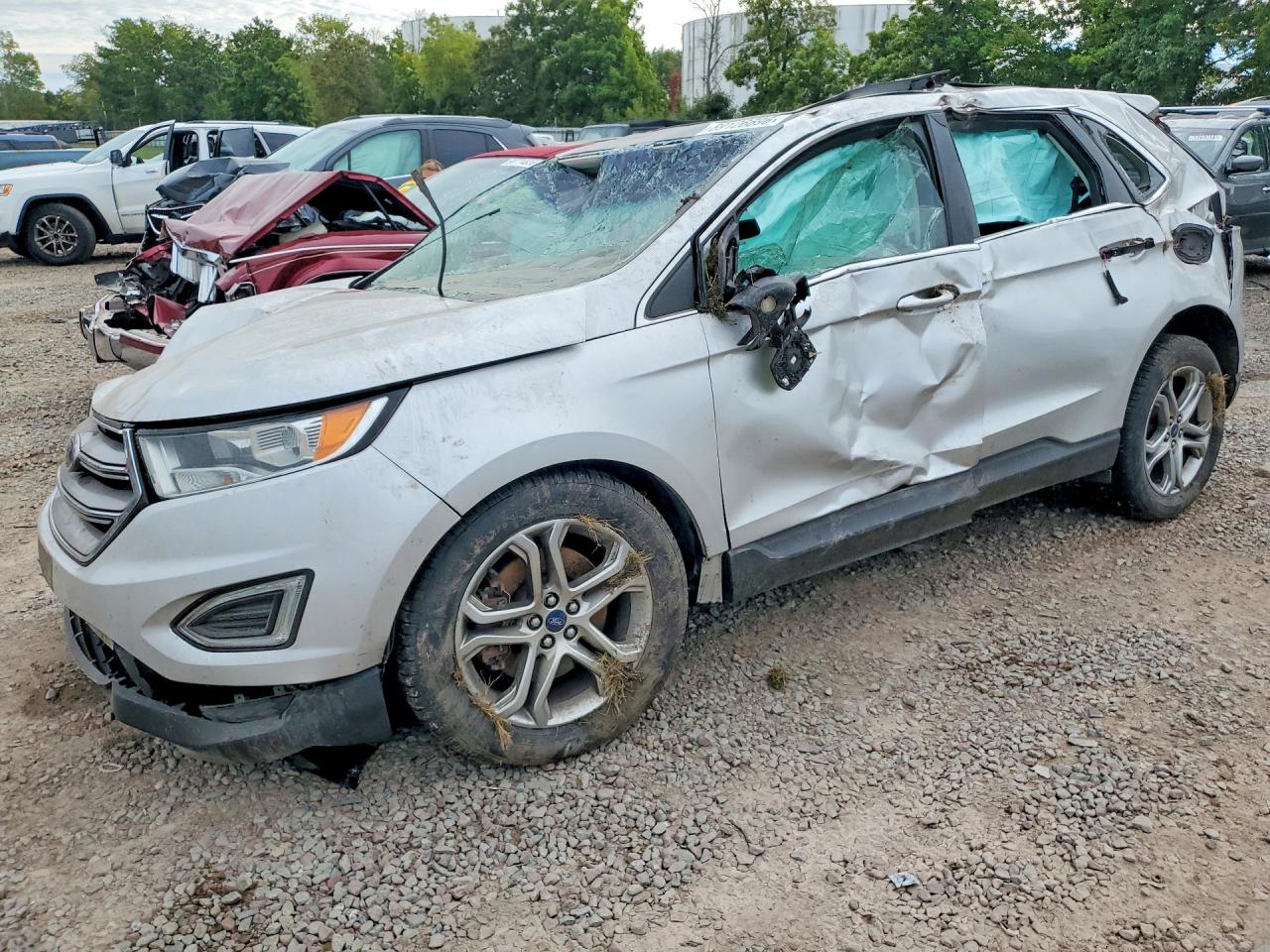 2017 FORD EDGE TITANIUM | 2FMPK4K90HBB11990 | UPCARS