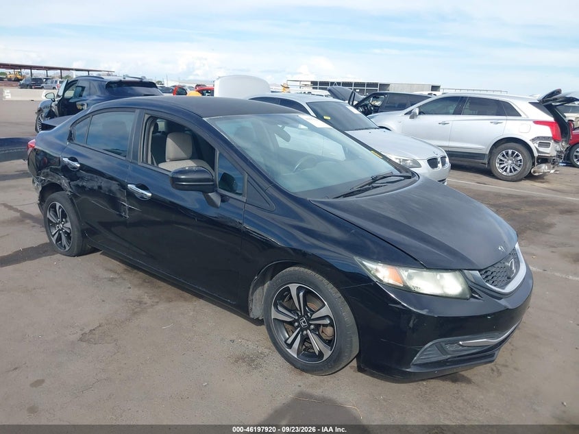 2014 HONDA CIVIC LX | 19XFB2F58EE235800 | UPCARS