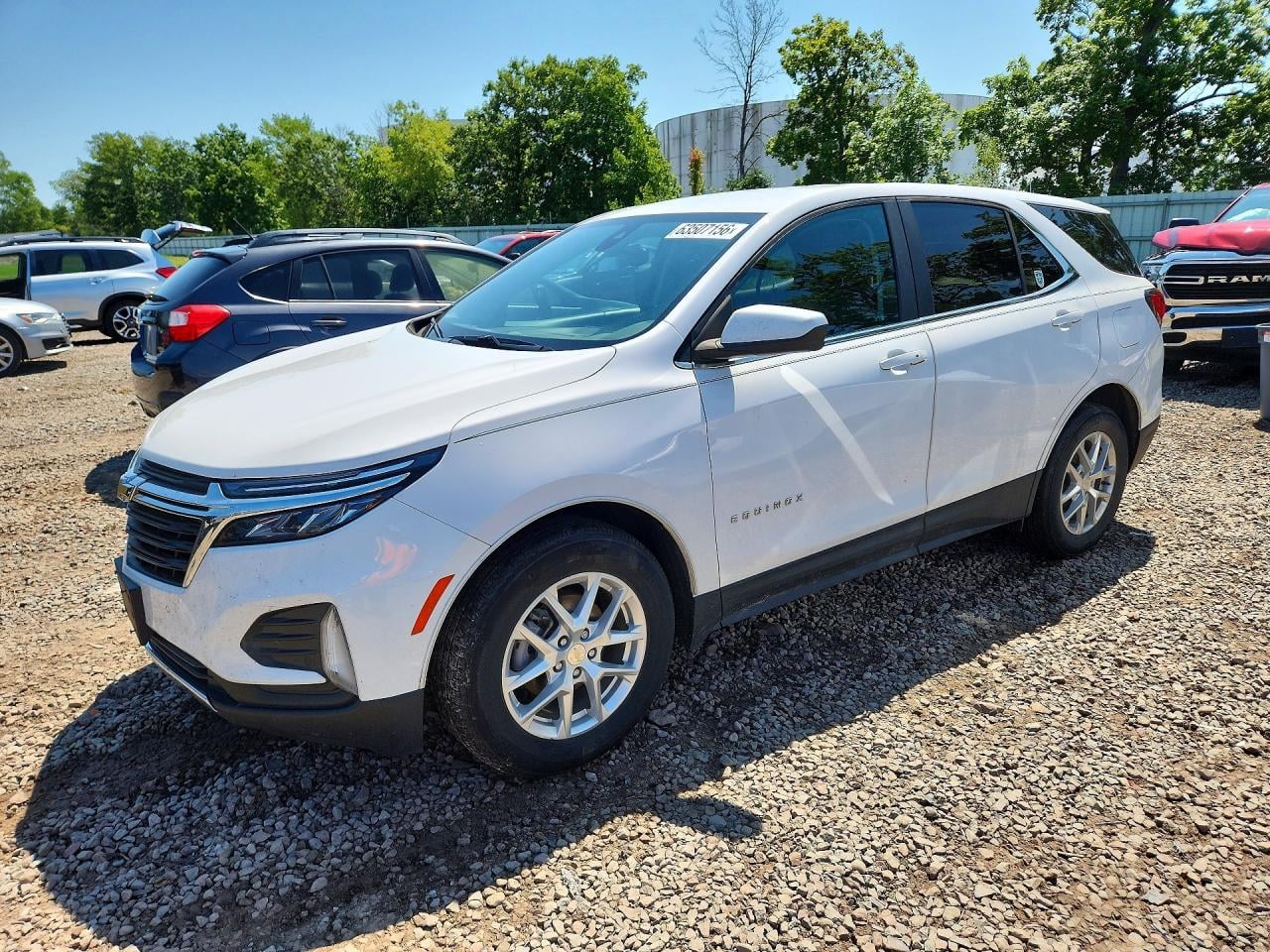 2022 CHEVROLET EQUINOX LT | 3GNAXKEV3NL117220 | UPCARS