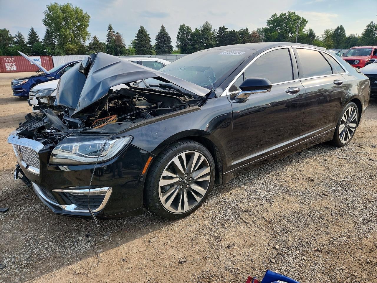 2017 LINCOLN MKZ RESERVE | 3LN6L5F96HR610481 | UPCARS