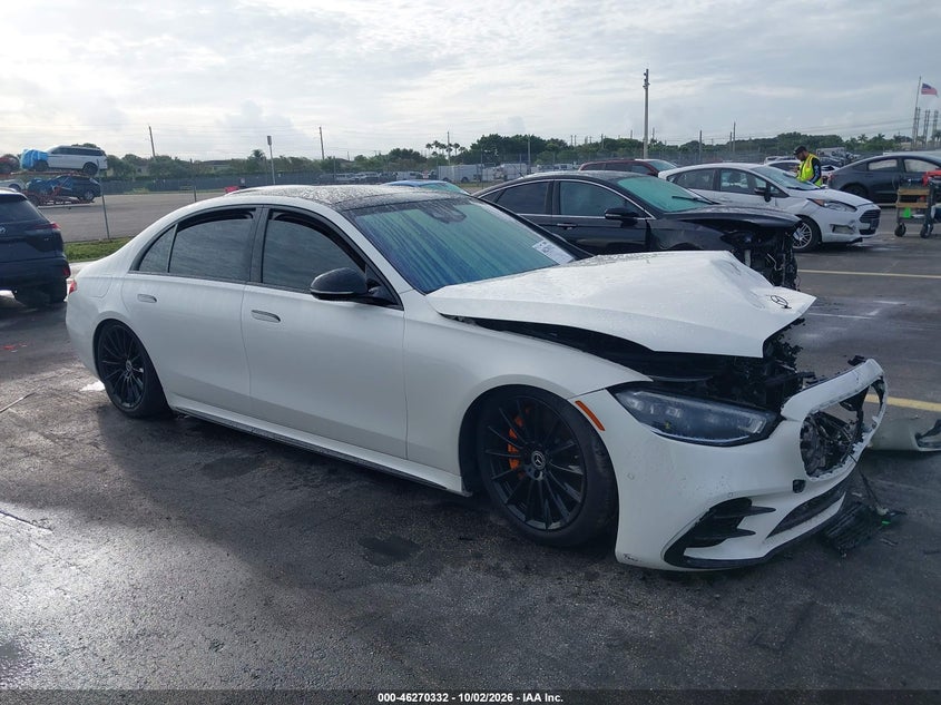 2022 MERCEDES-BENZ S 580 4MATIC | W1K6G7GB2NA101263 | UPCARS