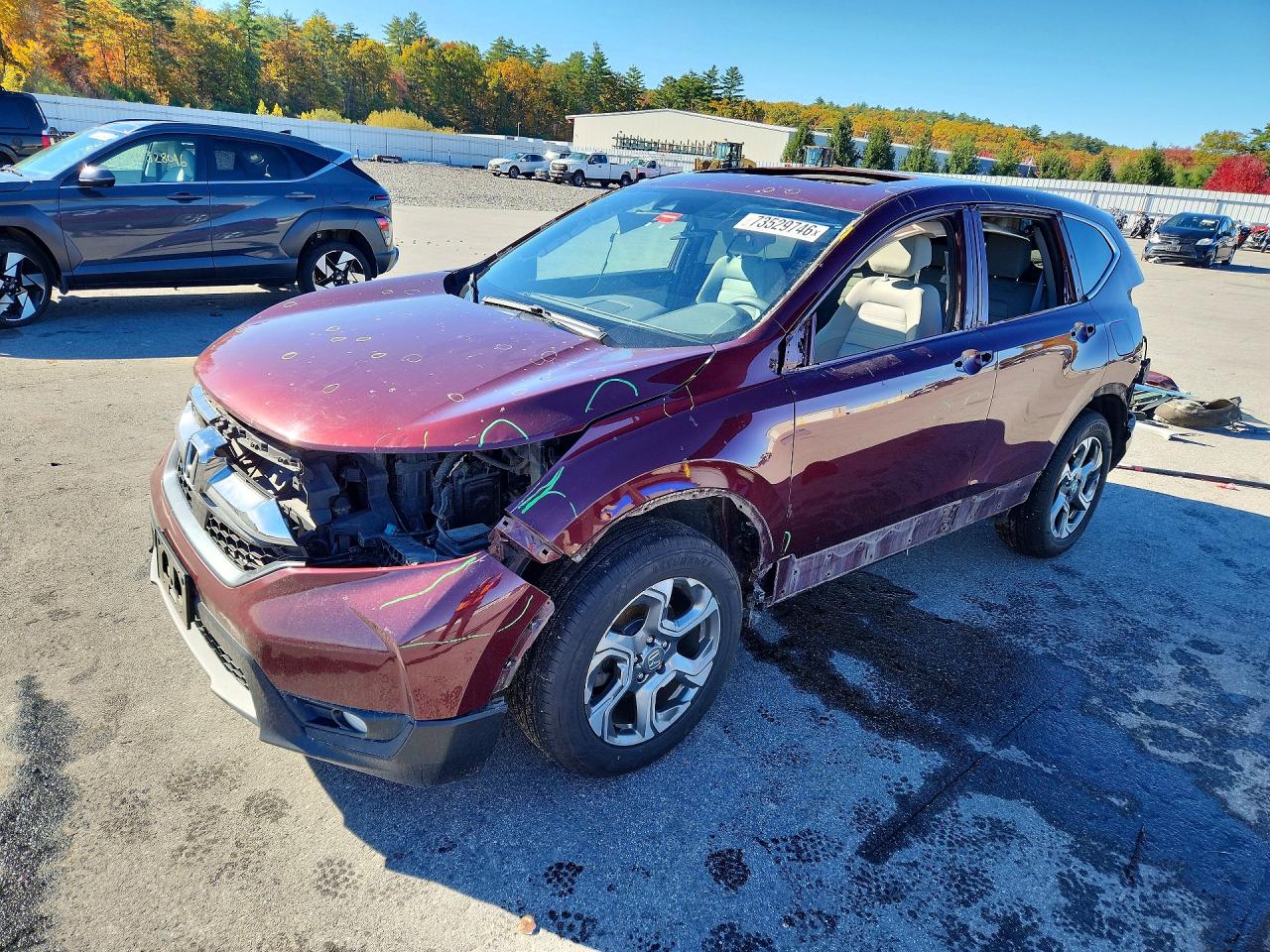 2018 HONDA CRV EX | 2HKRW2H59JH699991 | UPCARS