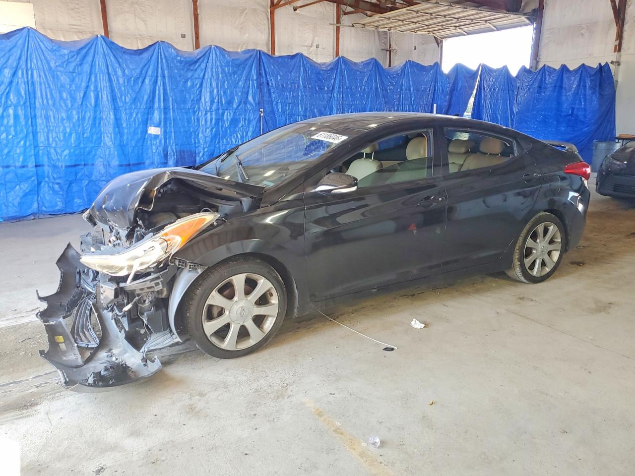 2013 HYUNDAI ELANTRA GLS | 5NPDH4AE6DH387206 | UPCARS