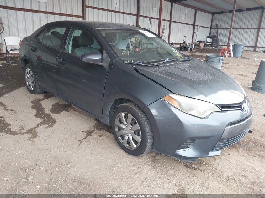 2016 TOYOTA COROLLA LE | 5YFBURHE7GP513411 | UPCARS