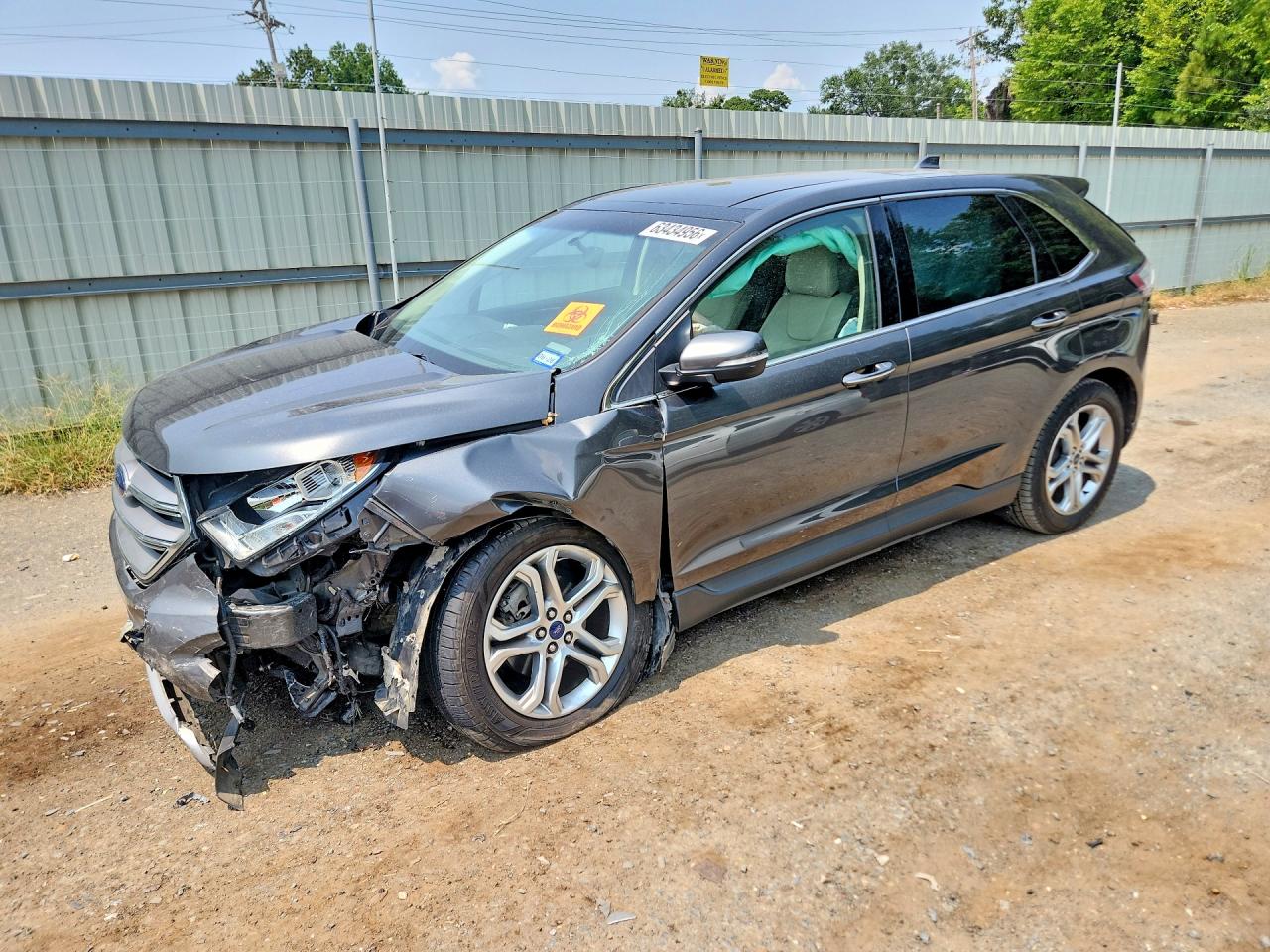 2017 FORD EDGE TITANIUM | 2FMPK3K92HBB90556 | UPCARS
