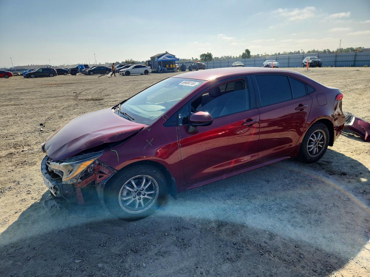 2022 TOYOTA COROLLA LE | JTDEAMDE7NJ049357 | UPCARS