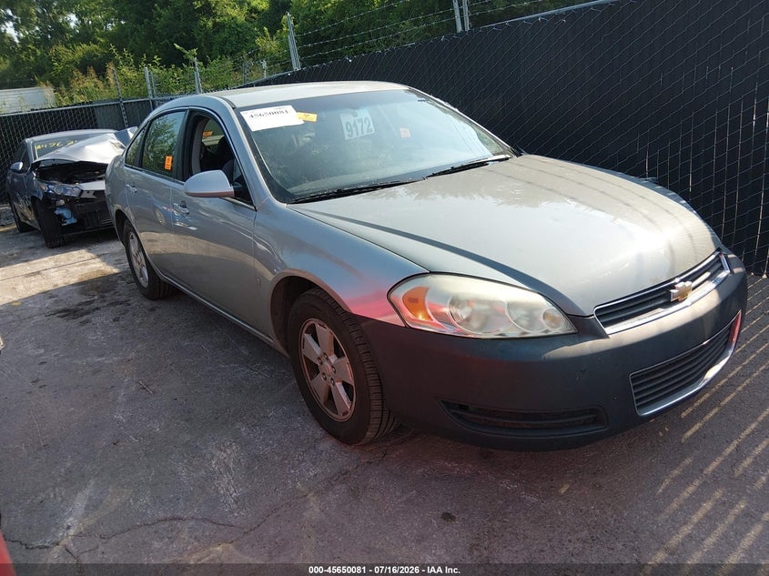 2008 CHEVROLET IMPALA LT | 2G1WT58KX89186211 | UPCARS
