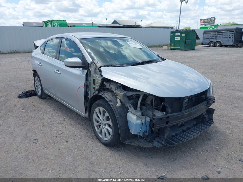 2019 NISSAN SENTRA SV | 3N1AB7AP3KL606159 | UPCARS