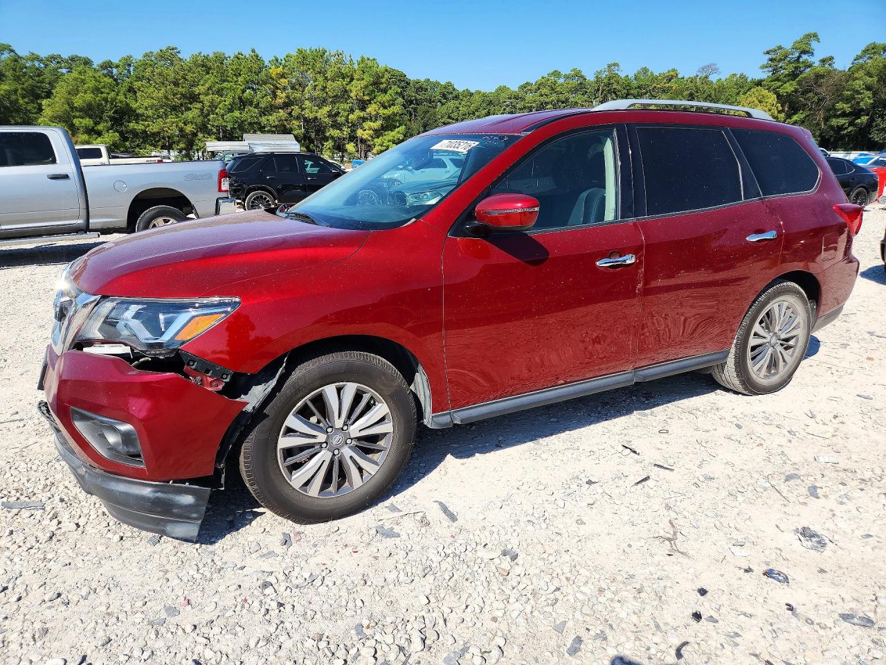 2019 NISSAN PATHFINDER SV | 5N1DR2MN6KC594342 | UPCARS