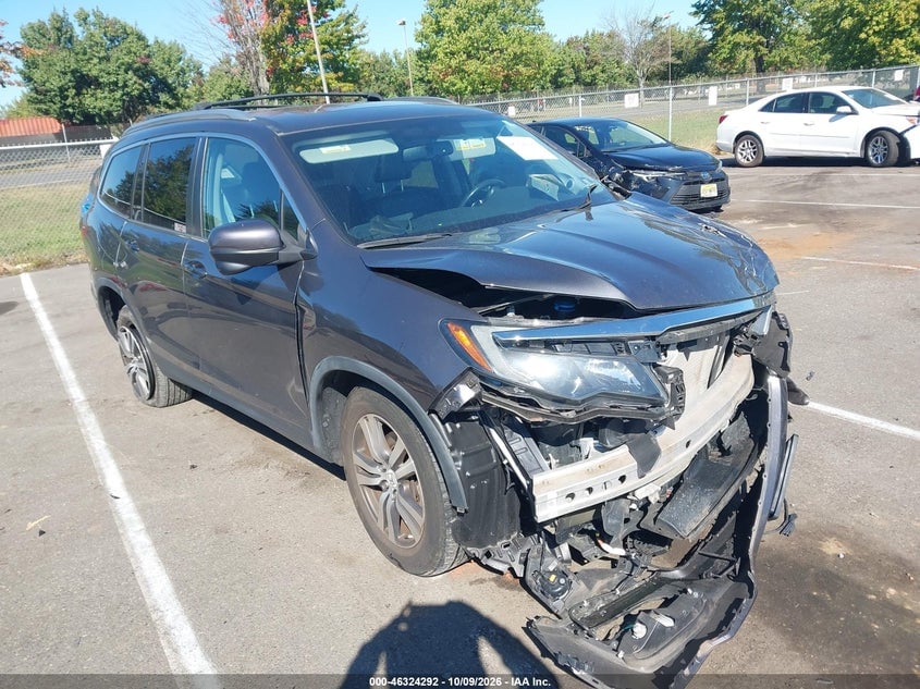 2017 HONDA PILOT EX-L | 5FNYF6H59HB099368 | UPCARS