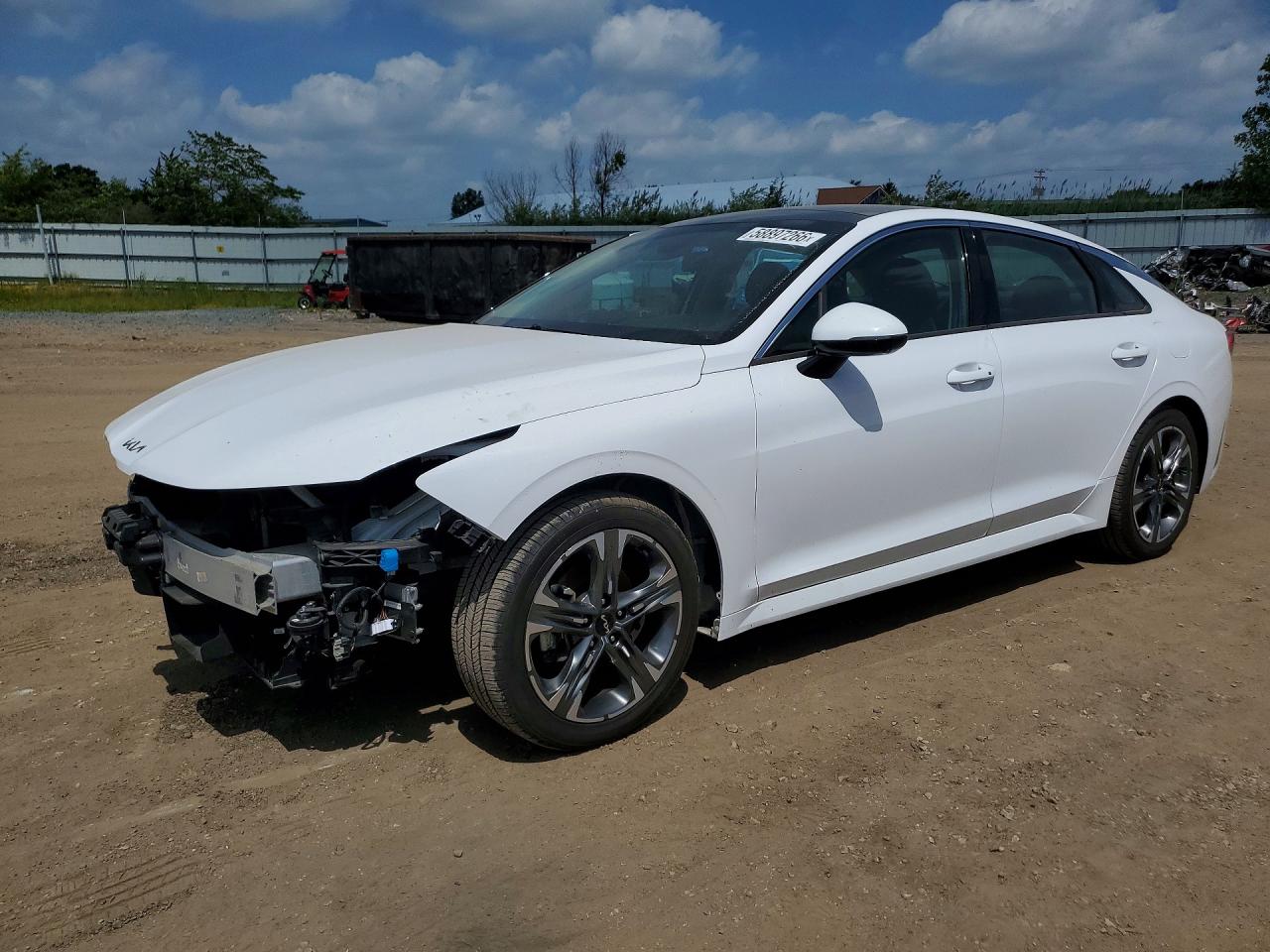2022 KIA K5 EX | 5XXG34J28NG122642 | UPCARS