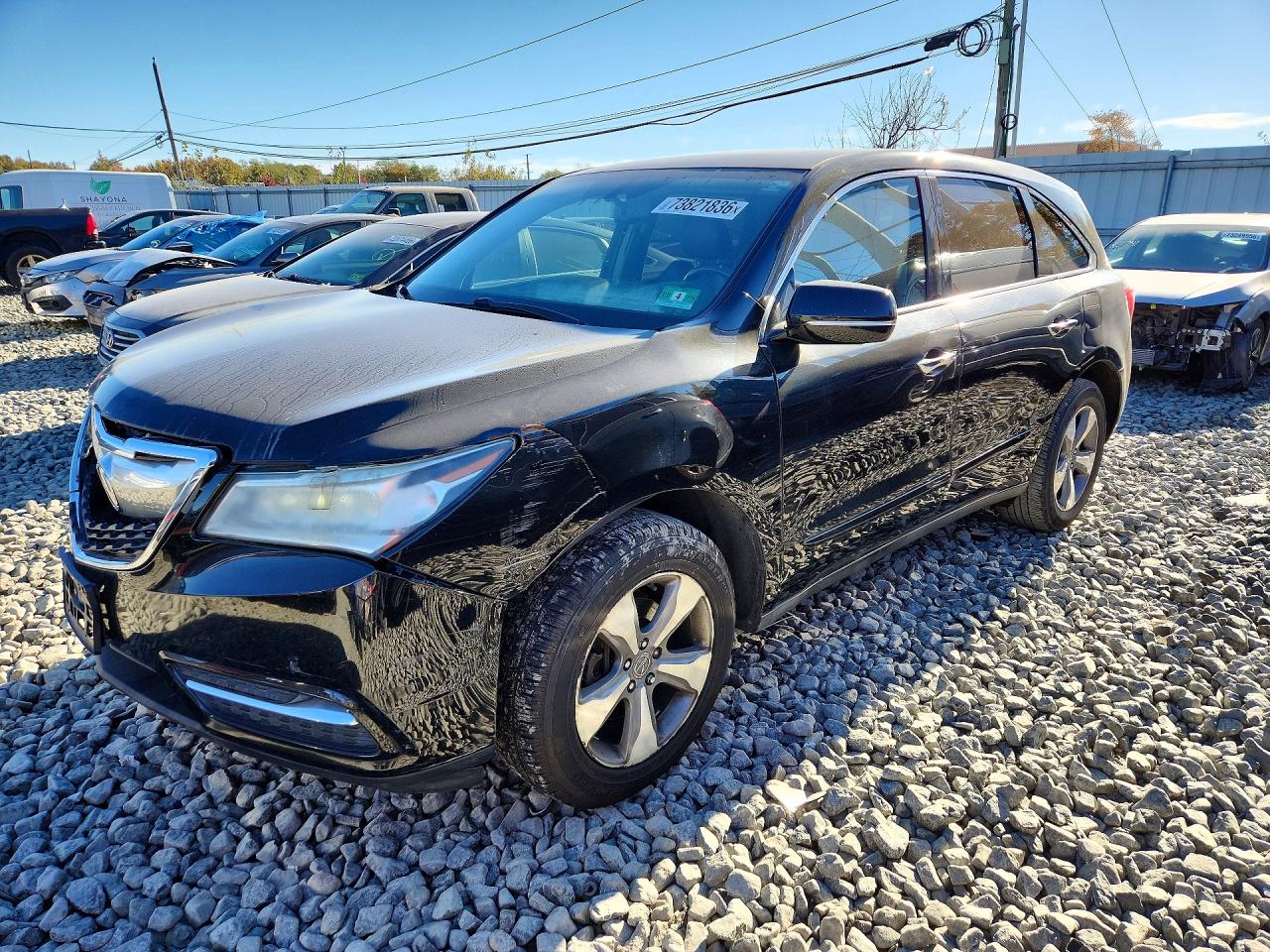 2014 ACURA MDX | 5FRYD4H28EB033548 | UPCARS