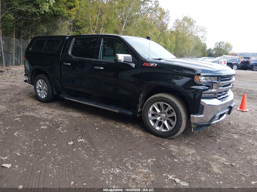 2021 CHEVROLET SILVERADO 1500 4WD  SHORT BED LTZ | 3GCUYGET2MG123015 | UPCARS
