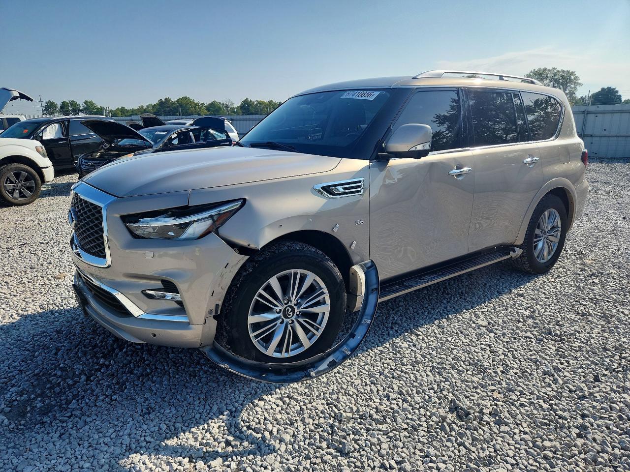 2019 INFINITI QX80 LUXE | JN8AZ2NC9K9460933 | UPCARS