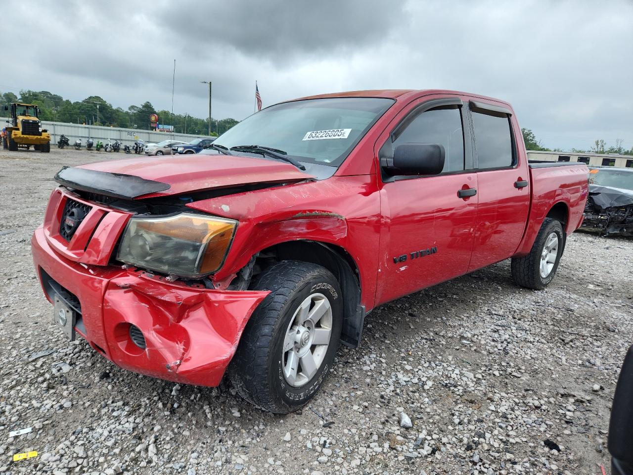 2008 NISSAN TITAN XE | 1N6AA07D08N353747 | UPCARS