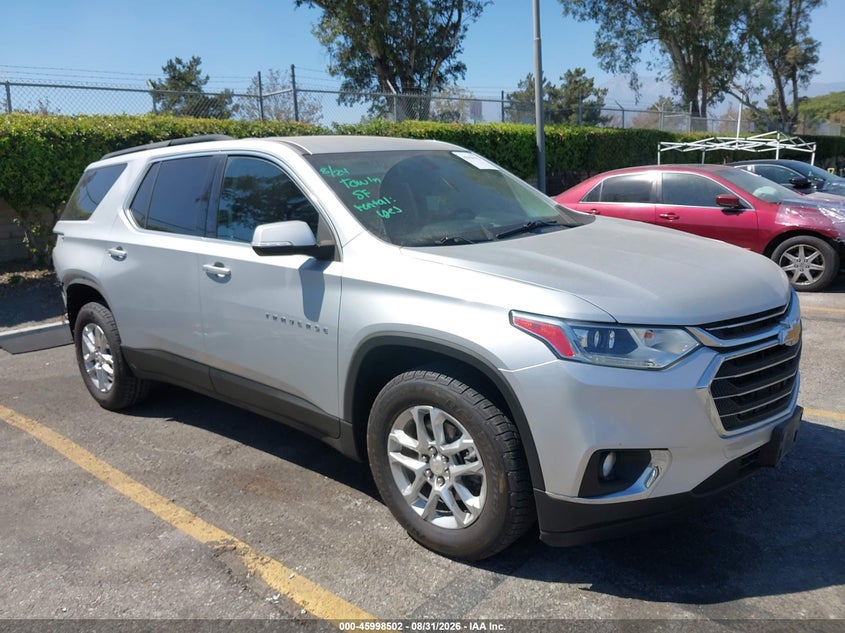 2021 CHEVROLET TRAVERSE FWD LT CLOTH | 1GNERGKWXMJ165700 | UPCARS