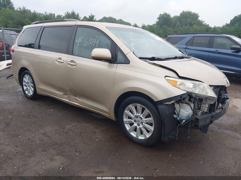 2011 TOYOTA SIENNA LIMITED V6 | 5TDYK3DC7BS030339 | UPCARS