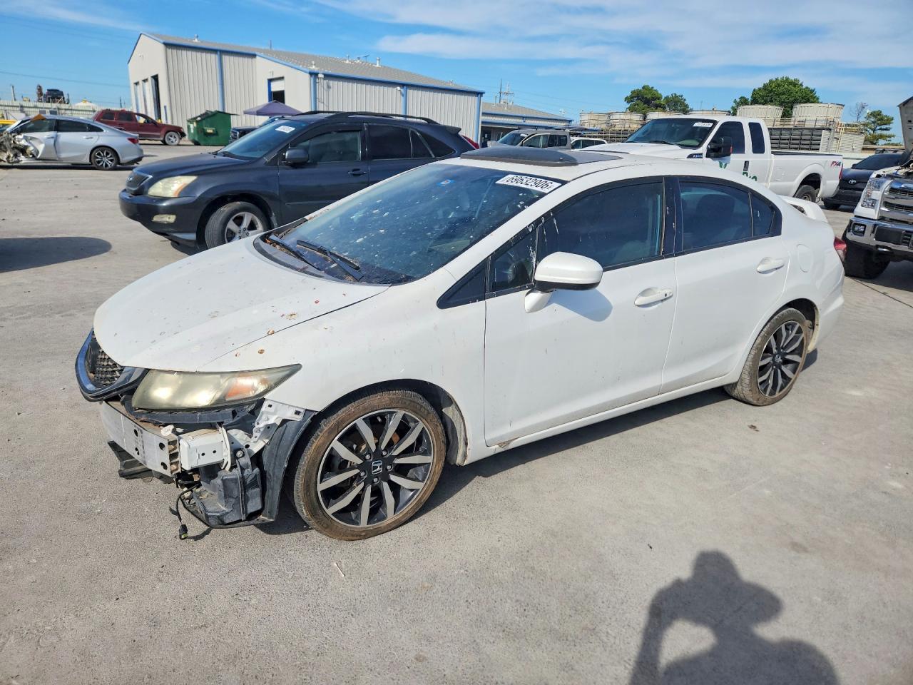 2015 HONDA CIVIC EXL | 19XFB2F96FE004690 | UPCARS